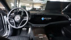 Mercedes E-Class with MBUX Superscreen